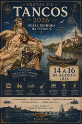 Cartaz Festas de Tancos 2026 - Tancos
