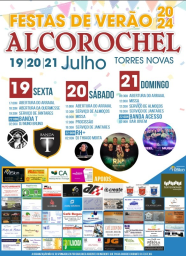 Cartaz Festas de Verão 2024 - Alcorochel