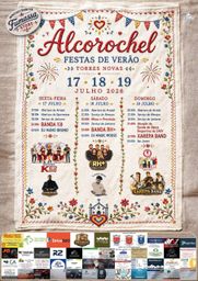 Cartaz Festas de Verão 2026 - Alcorochel
