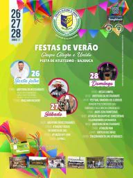 Cartaz Festas de Verão 2026 - Bajouca
