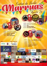 Cartaz Festas de Verão 2026 - Marruas