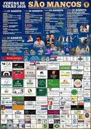 Cartaz Festas de Verão 2026 - São Manços