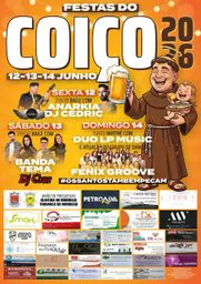 Cartaz Festas do Coiço 2026 - Oliveira do Mondego