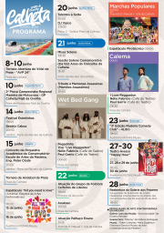 Cartaz Festas do Concelho 2024 - Calheta