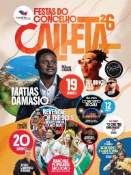 Cartaz Festas do Concelho 2026 - Calheta