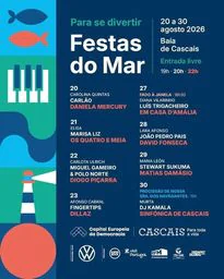 Cartaz Festas do Mar 2026 - Cascais
