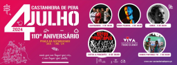 Cartaz Festas do Município 2024 - Castanheira de Pera