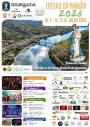 Cartaz Festas do Pinhão 2026 - Pinhão