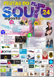 Cartaz Festas do Souto 2024 - Abrantes