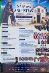 Cartaz Festas em honra de Nª Sª das Angústias 2026 - Barreiros