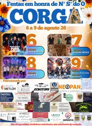 Cartaz Festas em honra de Nª Sª do Ó 2026 - Corga