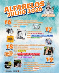 Cartaz Festas em Honra de Nª Srª do Rosário 2026 - Alfarelos