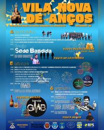 Cartaz Festas em honra de Nossa Senhora da Conceição 2026 - Vila Nova de Anços
