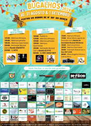 Cartaz Festas em Honra de Nossa Senhora da Graça 2024 - Bugalhos