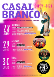 Cartaz Festas em Honra de Nossa Senhora da Guia 2024 - Casal Branco