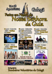 Cartaz Festas em Honra de Nossa Senhora da Guia 2024 - Golegã