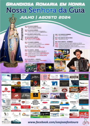 Cartaz Festas em Honra de Nossa Senhora da Guia 2024 - Viseu