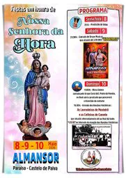 Cartaz Festas em honra de Nossa Senhora da Hora 2026 - Almansor