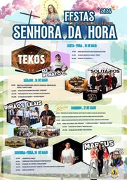 Cartaz Festas em honra de Nossa Senhora da Hora 2026 - Lobão