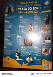 Cartaz Festas em honra de Nossa Senhora da Nazaré 2026 - Enxara do Bispo
