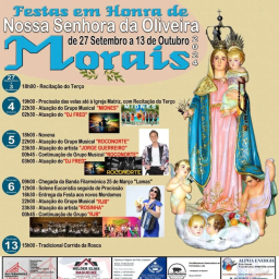 Cartaz Festas em Honra de Nossa Senhora da Oliveira 2024 - Macedo de Cavaleiros