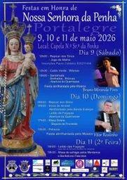 Cartaz Festas em Honra de Nossa Senhora da Penha 2026 - Portalegre