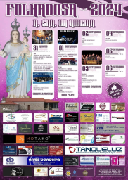 Cartaz Festas em Honra de Nossa Senhora da Ribeira 2024 - Folhadosa