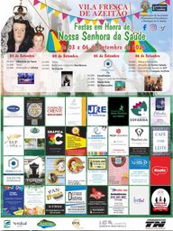Cartaz Festas em Honra de Nossa Senhora da Saúde 2026 - Vila Fresca de Azeitão