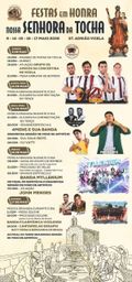 Cartaz Festas em honra de Nossa Senhora da Tocha 2026 - St. Adrião Vizela