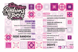 Cartaz Festas em Honra de Nossa Senhora das Dores 2024 - Condeixa a Nova