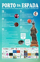 Cartaz Festas em honra de Nossa Senhora das Dores 2026 - Porto da Espada