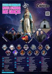 Cartaz Festas em honra de Nossa Senhora das Graças 2026 - Carção