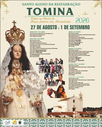 Cartaz Festas em honra de Nossa Senhora das Necessidades 2026 - Santo Aleixo da Restauração