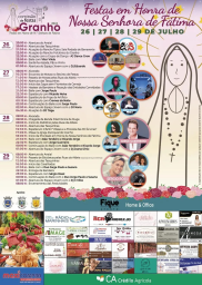 Cartaz Festas em Honra de Nossa Senhora de Fátima 2024 - Granho