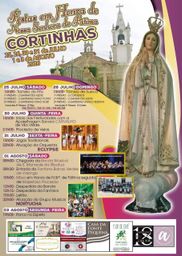 Cartaz Festas em honra de Nossa Senhora de Fátima 2026 - Cortinhas