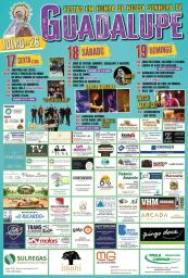 Cartaz Festas em honra de Nossa Senhora de Guadalupe 2026 - Guadalupe
