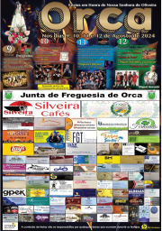 Cartaz Festas em Honra de Nossa Senhora de Oliveira 2024 - Orca