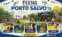 Cartaz Festas em honra de Nossa Senhora de Porto Salvo 2026 - Porto Salvo
