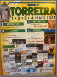 Cartaz Festas em Honra de Nossa Senhora do Bom Sucesso 2025 - Torreira
