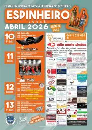 Cartaz Festas em honra de Nossa Senhora do Desterro 2026 - Espinheiro