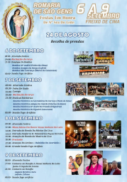 Cartaz Festas em Honra de Nossa Senhora do Leite 2024 - Freixo de Cima