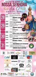 Cartaz Festas em honra de Nossa Senhora do Ó 2026 - Ermida