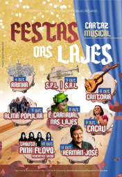 Cartaz Festas em Honra de Nossa Senhora do Rosário 2025 - Lajes