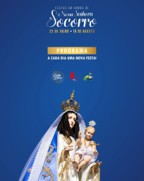 Cartaz Festas em Honra de Nossa Senhora do Socorro 2025 - Peso da Régua