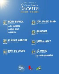 Cartaz Festas em honra de Nossa Senhora do Socorro 2026 - Peso da Régua