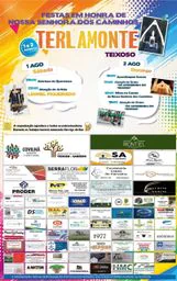 Cartaz Festas em honra de Nossa Senhora dos Caminhos 2026 - Terlamonte