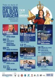 Cartaz Festas em honra de Nossa Sra da Boa Viagem 2026 - Ericeira