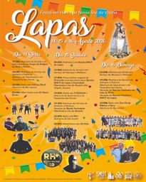 Cartaz Festas em Honra de Nossa Sra. da Vitória 2026 - Lapas