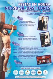 Cartaz Festas em honra de Nosso Sr. das Febres 2026 - Esmoriz