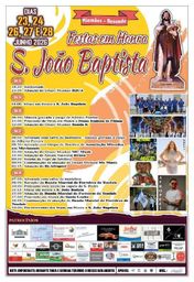 Cartaz Festas em Honra de S. João Baptista 2026 - Miomães